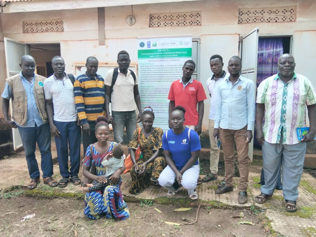 Four Day Group photo taken at Yambio ToT training